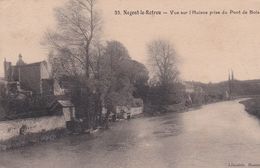 NOGENT-LE-ROTROU (28) Vue Sur L' Huisne Prise Du Pont De Bois - Nogent Le Rotrou