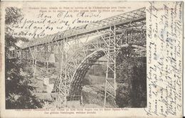 Luxembourg - Nouveau Pont - Détails Du Pont De Service Et De L' échafaudage Pour L'arche En Pierre De 84 Mètres - 1905 - Luxemburg - Stad