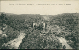 19 ARGENTAT / La Maroune Et Les Ruines Du Chateau / - Argentat