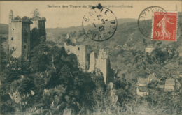 19 ARGENTAT /  Ruines Des Tours De Merle / - Argentat