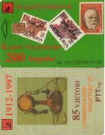 ALBANIA. ALB-21. 85 Years Ptt. 200U. 01-1999. (011) - Albanien