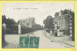 * Villers Sur Mer (Dép 14 - Calvados - France) * (Collection AD, Nr 104) Le Donjon, La Roseraie, Animée, Chateau, Old - Villers Sur Mer