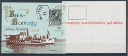 1991. DDSG-ZSGT Commemorative Sheet Pair - Souvenirbögen