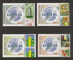 AZERBAIJAN 2005 - 50 Years Europa Stamps - Imp Set MNH - Azerbaïdjan