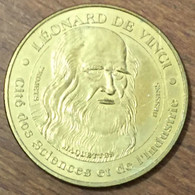 75019 PARIS CITÉ DES SCIENCES LÉONARD DE VINCI MDP 2013 MÉDAILLE MONNAIE DE PARIS JETON TOURISTIQUE MEDALS COINS TOKENS - 2013