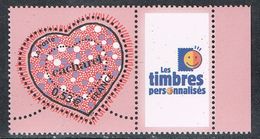 FRANCE : N° 3747A ** Avec Vignette "les Timbres Personnalisés" ("Coeur De Cacharel") - PRIX FIXE : 1/3 De La Cote - - Ungebraucht