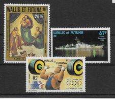 Wallis Et Futuna Poste Aérienne N°131/133 - Neuf ** Sans Charnière - TB - Other & Unclassified