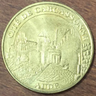 11 CITÉ DE CARCASSONNE AUDE MDP 2010 MÉDAILLE SOUVENIR MONNAIE DE PARIS JETON TOURISTIQUE MEDALS COINS TOKENS - 2010