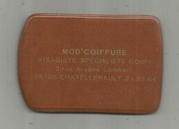 Miroir Publicitaire , MOD' COIFFURE ,  86 , CHATELLERAULT , 2 Scans , Frais Fr 2.55 E - Andere & Zonder Classificatie