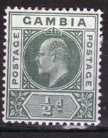 Gambia Edward VII Definitive ½d Stamp From 1902. - Gambia (...-1964)