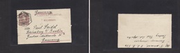 Portugal-Mozambique. 1913 (10 May) L. Marques - Germany, Schoneberg. 50r Brown Stationary Lettersheet Cancelled Hexagona - Altri & Non Classificati