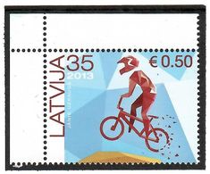 Latvia 2013 . Bicyclist (BMX). 1v: 35.   Michel # 858 - Latvia