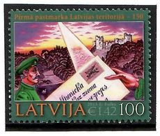 Latvia 2013 . First Stamp In Latvian Area. 1v: 100.   Michel # 868 - Lettland