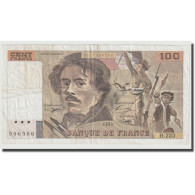 France, 100 Francs, Delacroix, 1993, TTB, Fayette:69bis.7, KM:154g - 100 F 1978-1995 ''Delacroix''