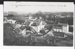 Delcampe - Saint Florentin. Vue Prise Du Prieuré. De Emile Léon Méjean, Sergent à Melle Juliette Pagès à Lizoule Par Milhars. 1915. - Saint Florentin