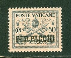 Vatican; Scott # Q-6; Neuf, Trace De Charnière  (9295-A) - Segnatasse