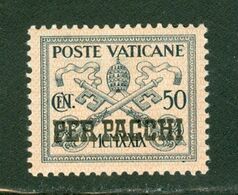 Vatican; Scott # Q-6; Neuf, Trace De Charnière  (9295-A) - Postage Due