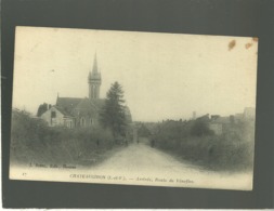 Delcampe - 35 Chateaugiron Arrivée Route De Vénefles édit. Sorel N° 17 - Châteaugiron