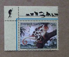 NY01-01 : Nations-Unies (New-York) / Protection De La Nature - Couscous Tacheté (Phalanger Maculatus) - Unused Stamps