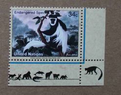 NY01-01 : Nations-Unies (New-York) / Protection De La Nature - Colobe Guéréza (Colobus Guereza) - Unused Stamps