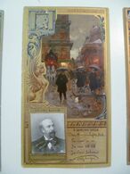 Image Cartonnée Gaufrée Publicité Art Nouveau LU / LEFEVRE UTILE / Personnages Célèbres / LUIGI LOIR - Lu