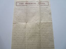 INDIAN HEAD - THE IMPERIAL HOTEL - M. McGregor, Proprietor (courrier Et Fleurs Séchées) - Andere & Zonder Classificatie