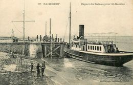 Paimboeuf * Départ Du Bateau Pour St Nazaire - Paimboeuf