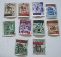 Italy Yugoslavia Istria - Trieste 1945 Italian Stamps With Overprint - Poststempel