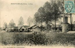 Mignavillers * La Gare * Train Locomotive * Ligne Chemin De Fer Haute Saône - Andere & Zonder Classificatie