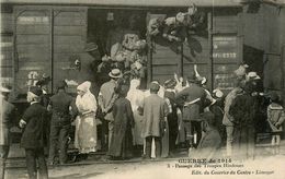 Limoges * Gare * Guerre De 1914 * Passage Des Troupes Hindoues * Militaria WW1 Chemin De Fer Wagons - Limoges