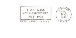 Département De La Seine Maritime - Neuville Les Dieppe - Flamme Secap SPECIMEN - Mechanical Postmarks (Advertisement)