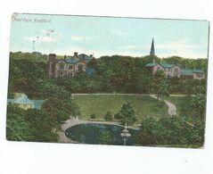 Yorkshire Bradford Peel Park With Squared Circle Cancel 9 Posted 1905 - Bradford