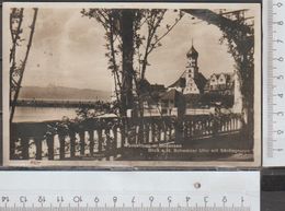 Wasserburg Am Bodensee Hotel Krone Gelaufen 1932  (AK 1136 ) - Wasserburg (Bodensee)