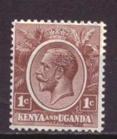 Kenya & Uganda 1 MH * (1922) - Kenya & Uganda