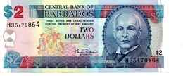BARBADOS 2 DOLLARS PICK 60 UNCIRCULATED - Barbados (Barbuda)