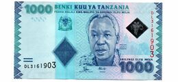 TANZANIA 1000 SHILLINGS PICK 41a UNCIRCULATED - Tanzanie