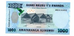 RWANDA 1000 FRANCS PICK 31 UNCIRCULATED - Ruanda