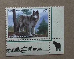 Vi93-01 : Nations-Unies (Vienne) / Protection De La Nature - Canis Lupus (Le Loup Gris) - Nuovi