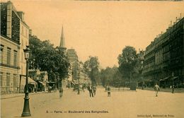 Paris * 17 ème * Boulevard Des Batignolles - Arrondissement: 17