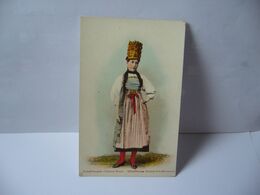 FOLKLORE COSTUMES SUISSE SCHAFFHAUSEN HALLAUER BRAUT SCHAFFHOUSE FIANCÉE SCHFFHOUSOISE CPA EDITIONS LOUIS BURGY LAUSANNE - Hallau