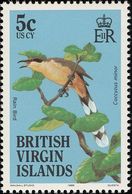 Iles Vierges Britanniques. British Virgin Islands. 1985    Coulicou Manioc  Mangrove Cuckoo - Coucous, Touracos