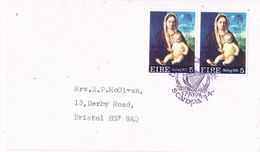 37010. Carta BAILE ATHA CLIAT (Dublin) Irlanda 1974. NAVIDAD, Christmas - Brieven En Documenten