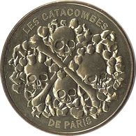 2015 MDP115 - PARIS - Les Catacombes 3 (les 4 Crânes) / MONNAIE DE PARIS - 2015