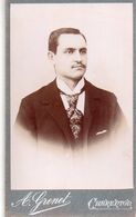 Photos CDV Homme En Cravate, Studio A. Grenet, Charenton - Genealogie