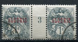 ALGERIE N°2 O EN PAIRE MILLESIME 3 - Used Stamps