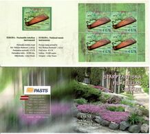Latvia 2014 . EUROPA 2014 (Music Instrument) . Booklet .    Michel # 904 D MH - Lettonie