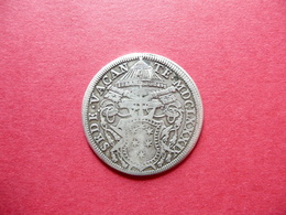 Moneta D'Argento Testone Sede Vacante 1689 Roma Vaticano Originale Rara - Andere & Zonder Classificatie