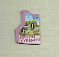 Magnets. Magnets "Le Gaulois" Départements Français. Hautes-Pyrénées (65) - Autres & Non Classés