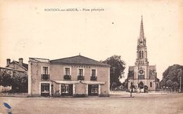 Pontonx Sur Adour          40         Place Principale             (voir Scan) - Autres & Non Classés