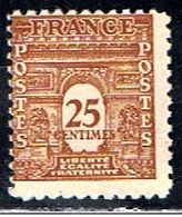 4FRANCE 155 // YVERT 622 (NEUF) // 1944 - 1944-45 Arc Of Triomphe
